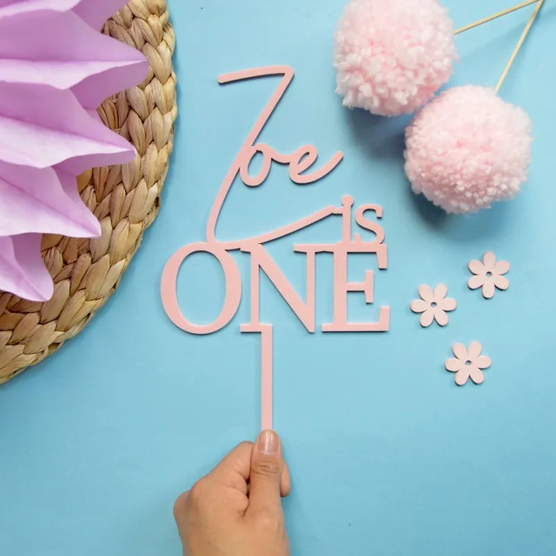 Topper personalizado 2 tipografías