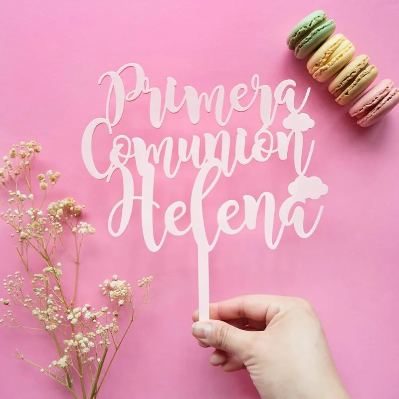 Topper personalizado primera comunión - Imagen 3