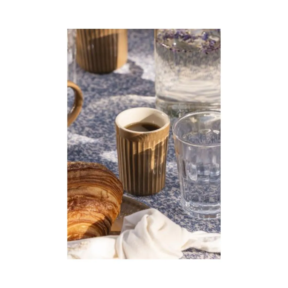 Vaso Glass de vidrio acanalado Crystal - Imagen 2