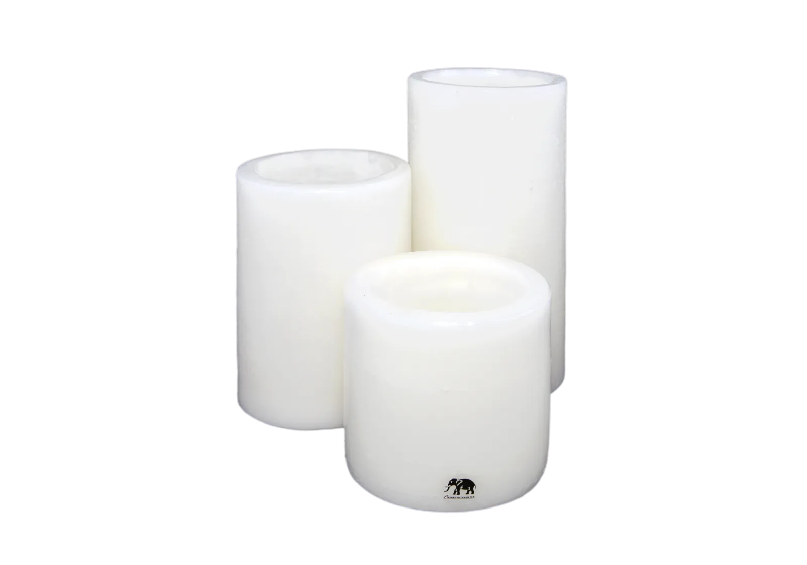 Vela cilíndrica fanal 9.5cms diámetro x 15cms alto - Imagen 2