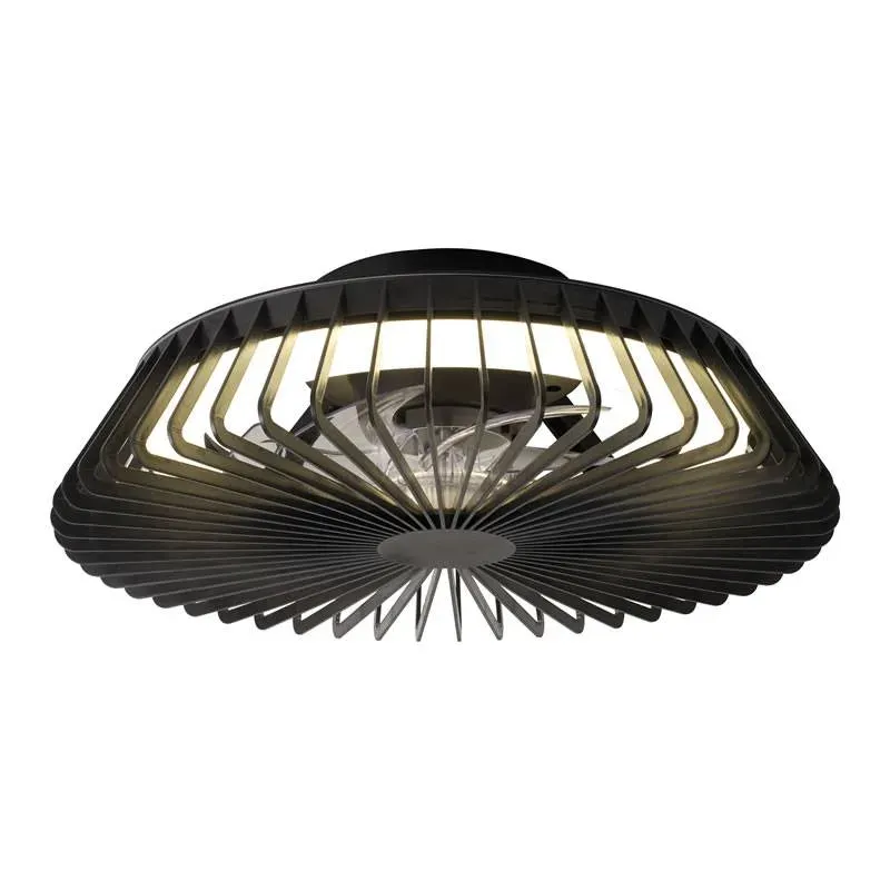 Ventilador de Techo Himalaya y Himalaya Mini – Plafón LED con Aspas Ocultas, Control por Voz y Motor DC