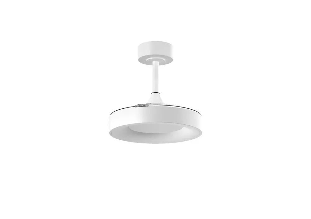 Ventilador de Techo DC Retráctil Lisboa Blanco con LED Regulable – Modelos Estándar y Mini - Imagen 3