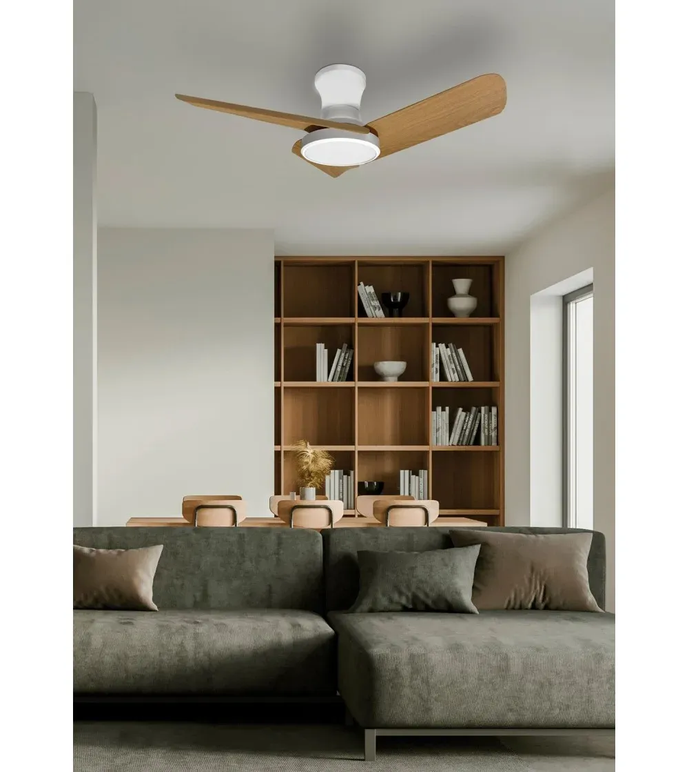 Ventilador de Techo Sky Maxi 80cm – Motor DC Silencioso, Luz LED 30W Regulable y Diseño Moderno - Imagen 3