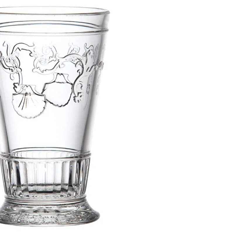 Vaso Largo Versailles – Pack de 6 – Transparente – Cristal Francés - Imagen 3